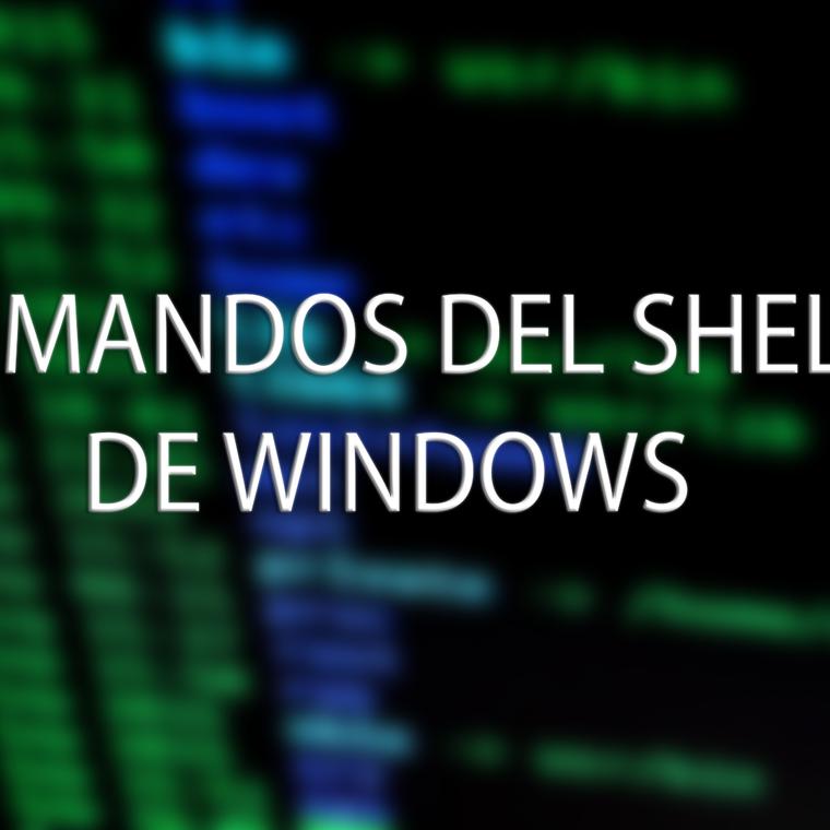 windows comandos shell