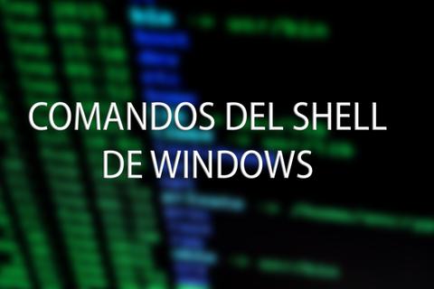 windows comandos shell
