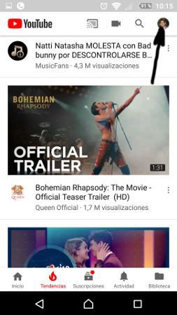 activar modo incognito youtube 1