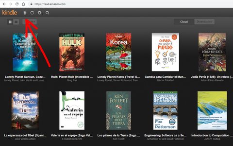 ver anotaciones kindle cloud