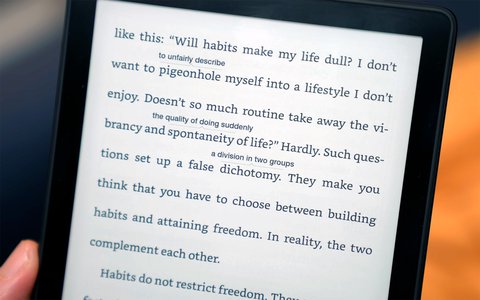 kindle paperwhite 2021 gen 5 lectura