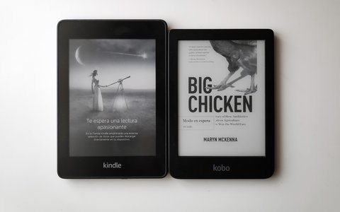 dimensiones kindle paperwhite vs kobo clara hd