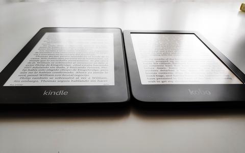kobo clara hd detalle vs kindle