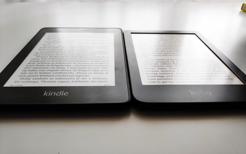 kobo clara hd detalle vs kindle