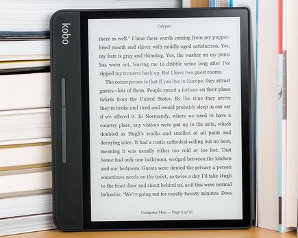 análisis del kobo forma 8 pulgadas de excelente pantalla