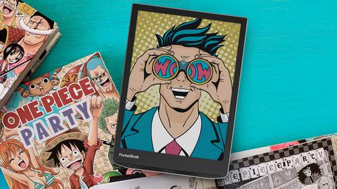 pocket book lanza el ink pad color 2 con pantalla de tinta electrónica a color de 7,8 pulgadas y altavoz integrado