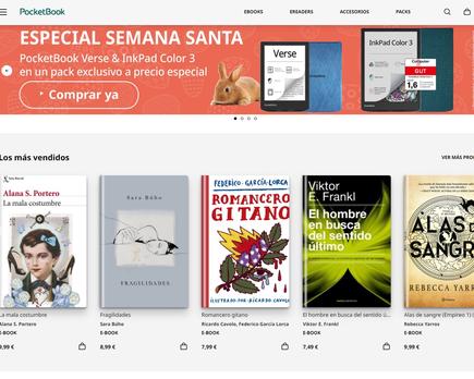 pocketbook abre su tienda online en espana