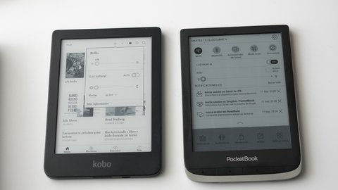 pocketbook color pantalla fondo