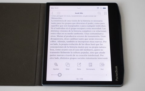 pocketbook era color menu lectura
