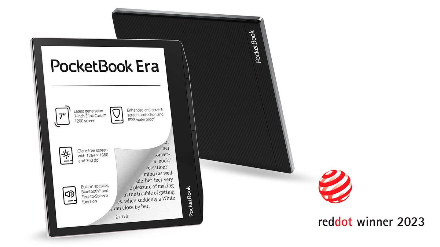 pocketbook era recibe premio red dot award 2023