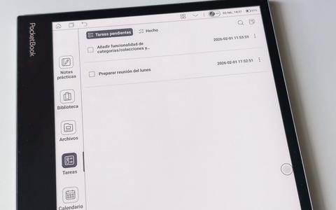 pocketbook inkpad eo tareas