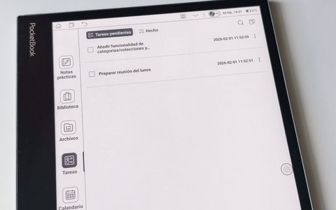 pocketbook inkpad eo tareas