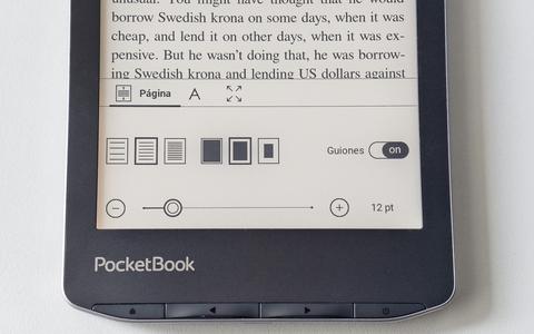 pocketbook verse lectura ajustes