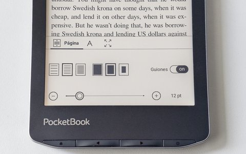 pocketbook verse lectura ajustes