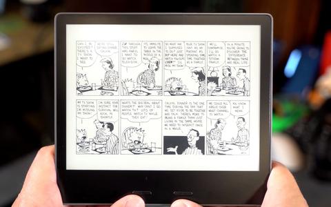 kindle oasis horizontal comics