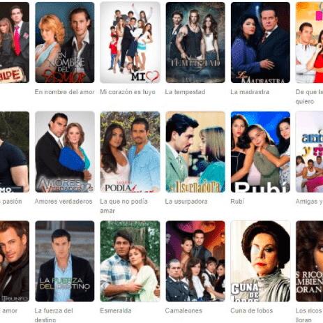 web ver novelas online