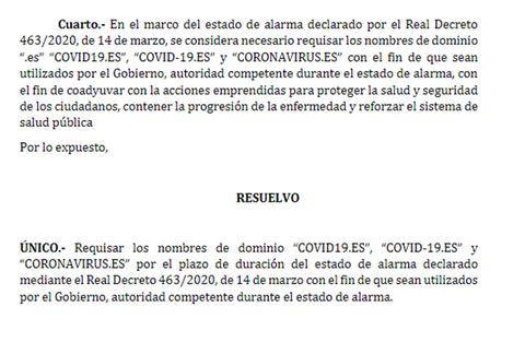 real decreto gobierno coronavirus es
