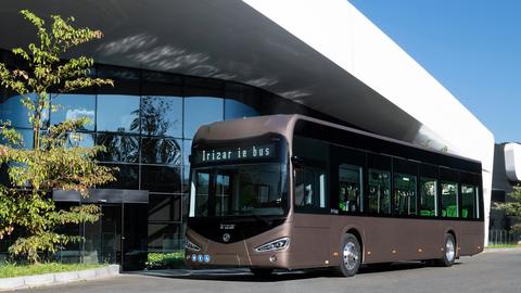 irizar lanza nuevo modelo autobus electrico