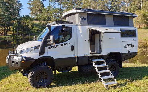white rhino exterior