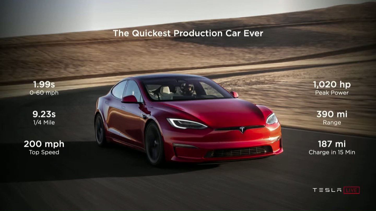 tesla presenta coche produccion mas rapido