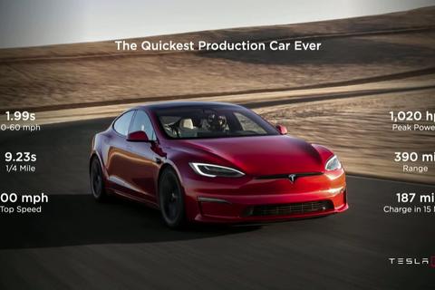 tesla presenta coche produccion mas rapido
