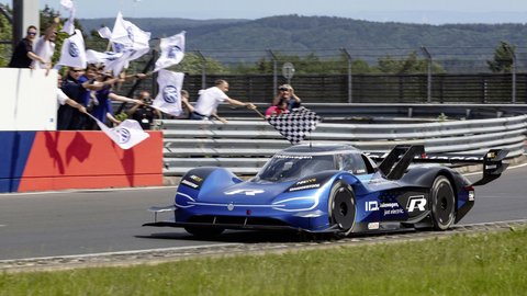 vw id r electrico vuelta rapida nurburgring nordschleife