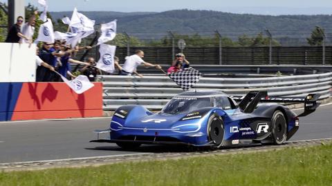 vw id r electrico vuelta rapida nurburgring nordschleife
