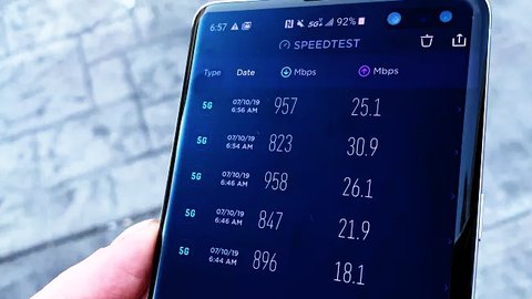 velocidad 5g movil