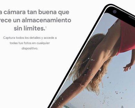 almacenamiento ilimitado pixel