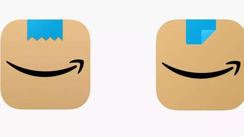 amazon cambia logo parecido hitler