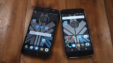 motorola moto g5 s plus vs g5 plus frontal