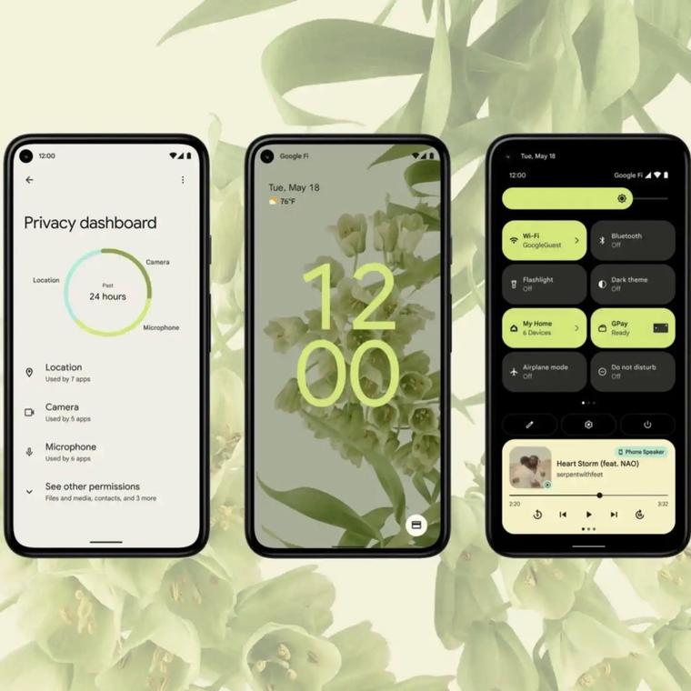android 12 disponible