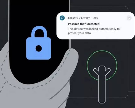la última función de seguridad de android bloqueará los dispositivos al detectar movimiento asociado a robo
