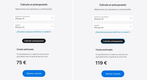 apple aumenta casi 60 coste cambio bateria ejemplo iphone 13