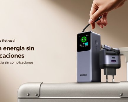lanzamiento ugreen nexode con cables integrados retractiles