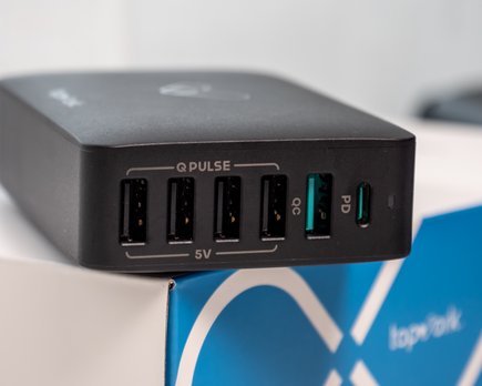 topvork sprint 60w pd 6 port desktop charger