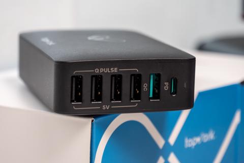 topvork sprint 60w pd 6 port desktop charger