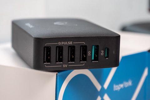 topvork sprint 60w pd 6 port desktop charger