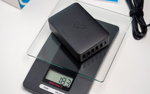topvork sprint 60w pd 6 port desktop charger peso