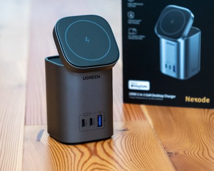 análisis del cargador u g r e e n nexode 100 w con carga inalambrica mag safe de 15 w