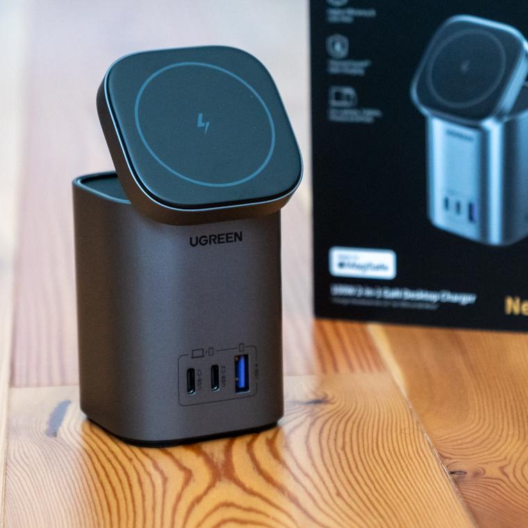 ugreen 100w gan mini magsafe power station