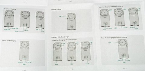 ugreen 100w gan mini magsafe power station potencia puertos
