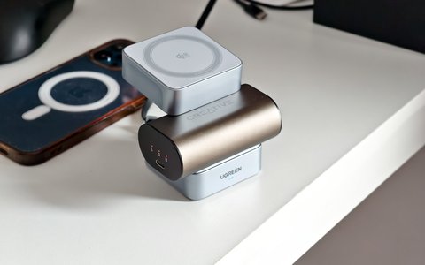 ugreen 25w magnetic iphone charger apple watch cargando auriculares