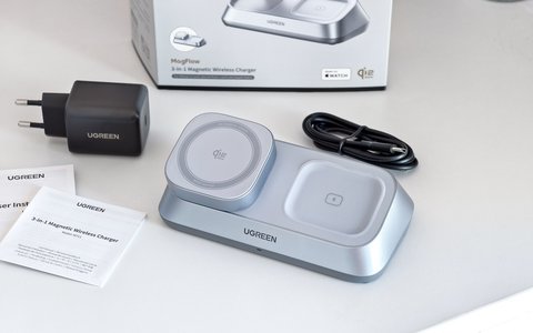 ugreen 3 in 1 magnetic charger 25w accesorios