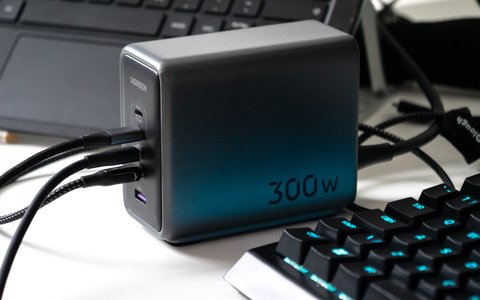 ugreen nexode 300w gan desktop charger velocidad
