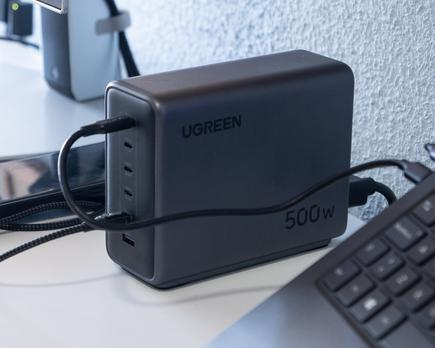 u g r e e n nexode 500 w este es el cargador que necesitas para tu portátil de 240 w