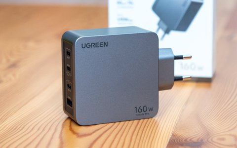 ugreen nexode pro 160w gan fast charger detalle