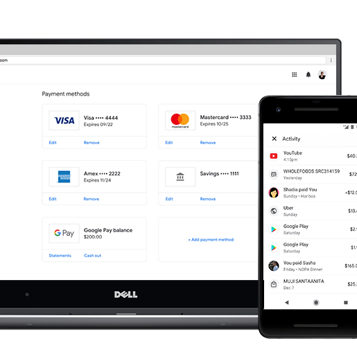 como mejorar privacidad google pay