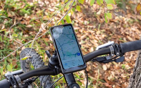 crosscall stellar m6 bici pantalla