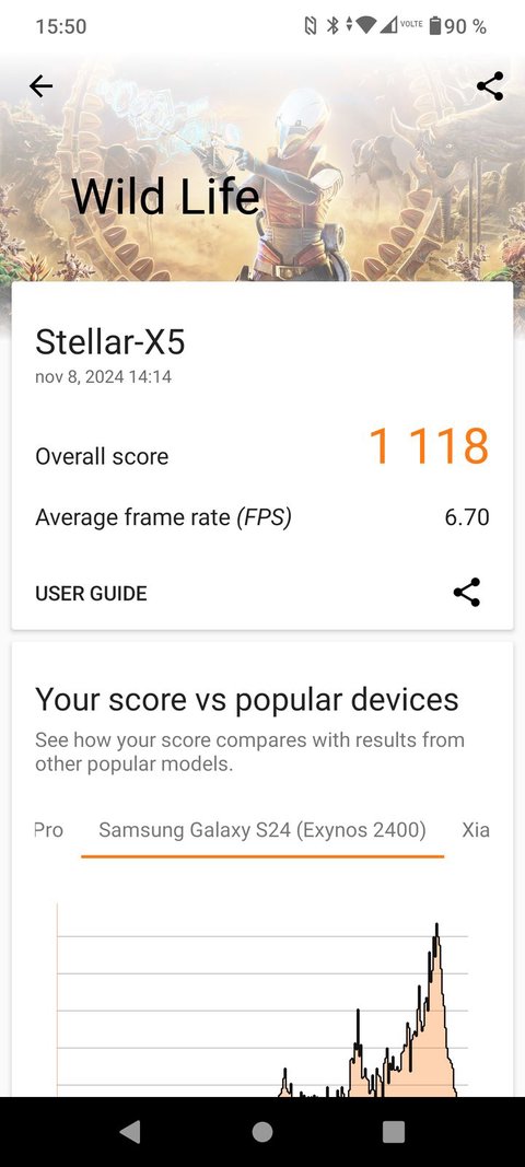 crosscall stellar x5 wildlife